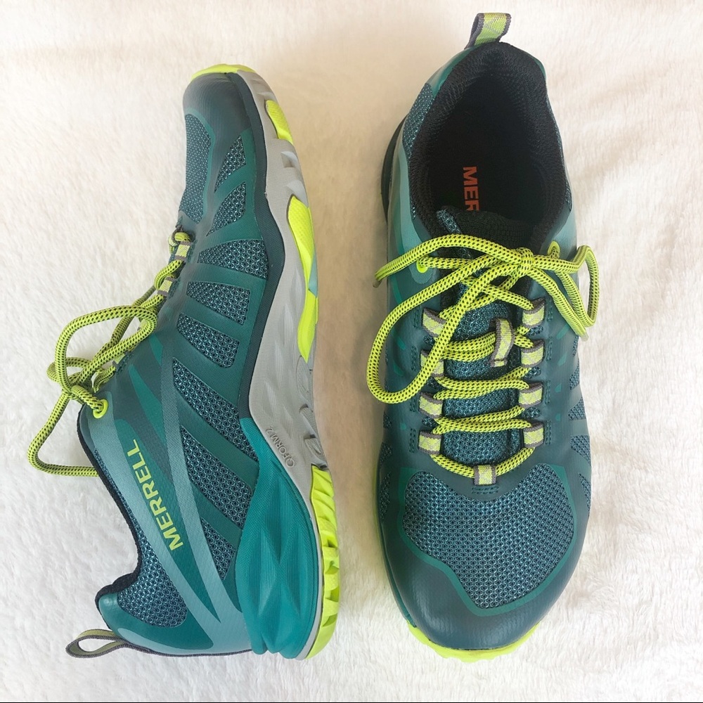 Merrell Siren Edge Q2 Hiking Sneakers Jungle Green